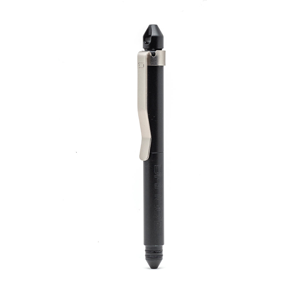 Dango Mini Pen penna tascabile alluminio Jet Black