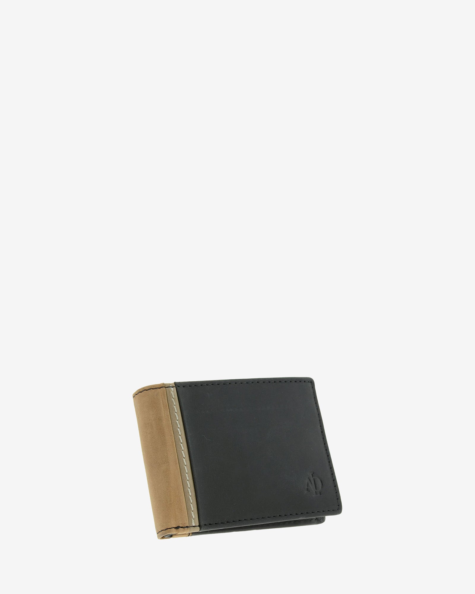 Adapell Oxford 1644 portafoglio uomo pelle nero 4 carte