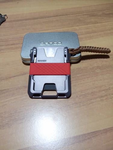 Dango M1 Maverick portafoglio pelle Slate Grey Single Pocket