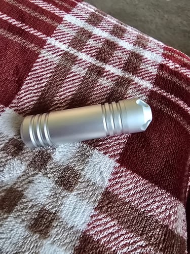 Dango Capsule XL Contenitore Alluminio Impermeabile Nero