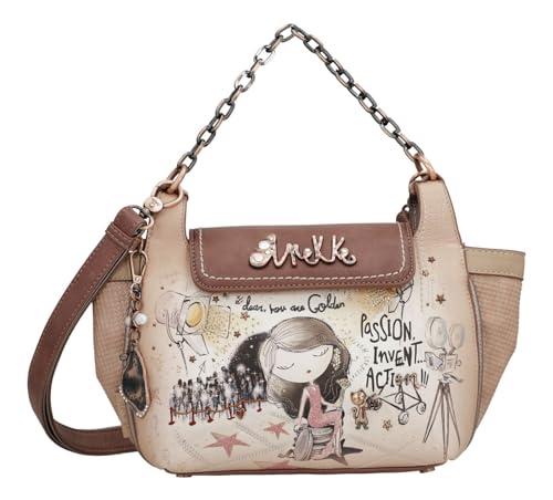 Anekke Hollywood Bandolera Borsa Catena Blu Navy