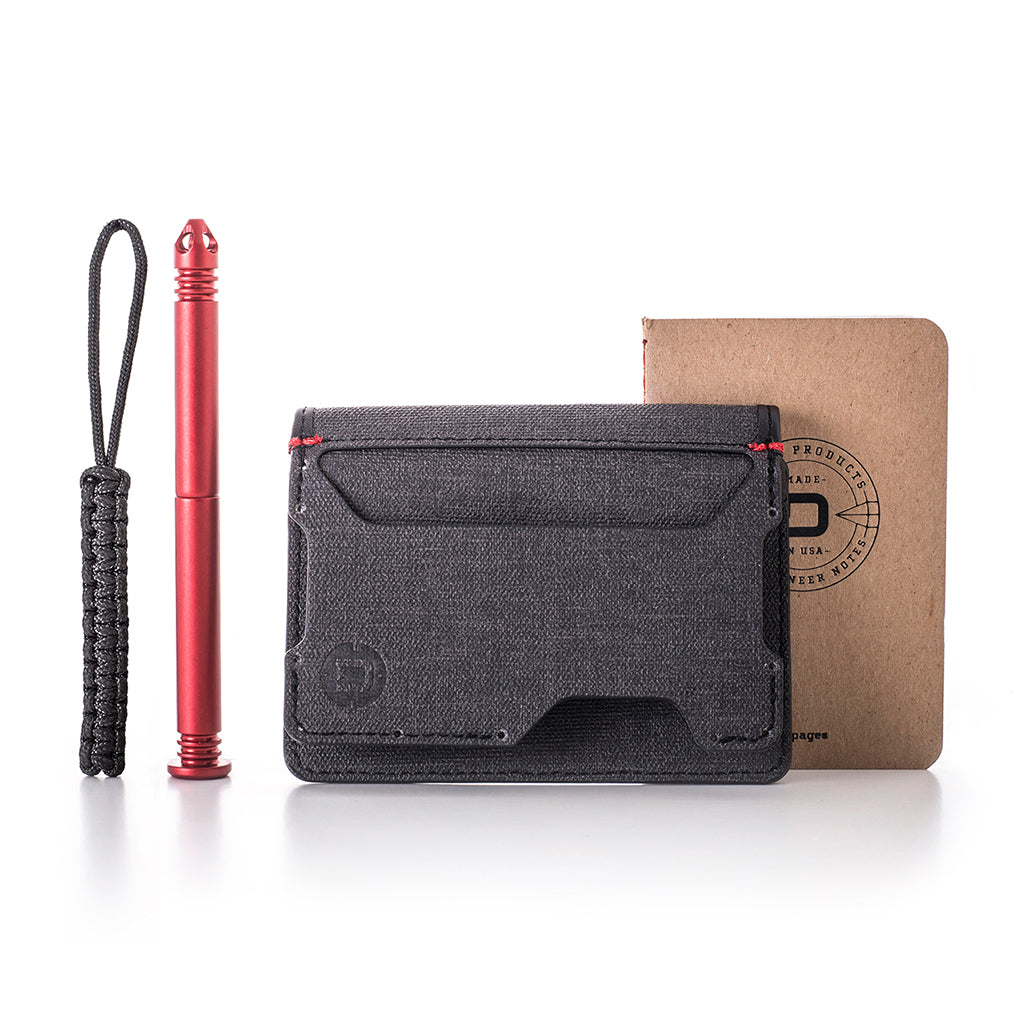 Dango Pen Wallet kit penna argento + tasca DTEX