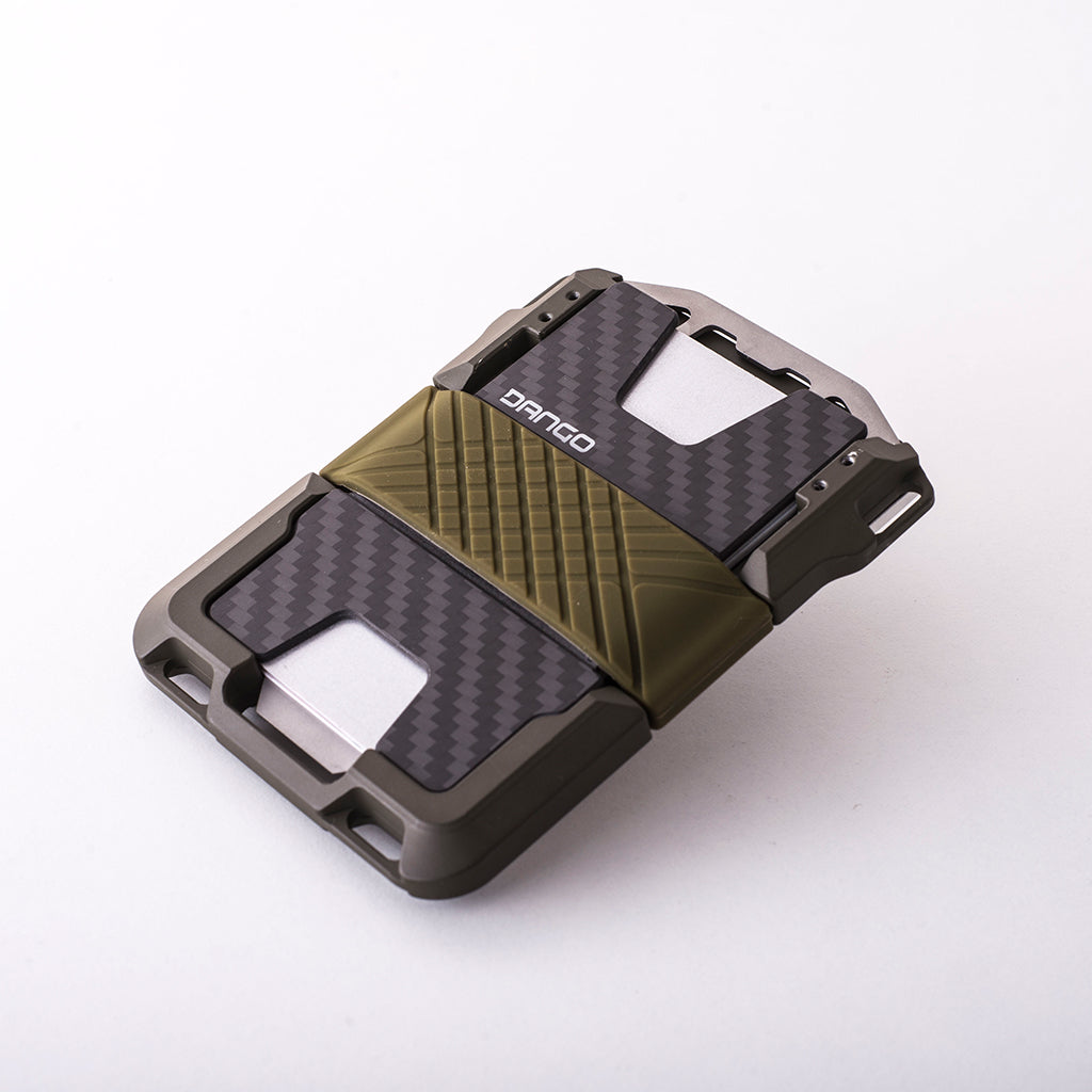 Dango M-Series Backplate M1 carbonio portafoglio RFID