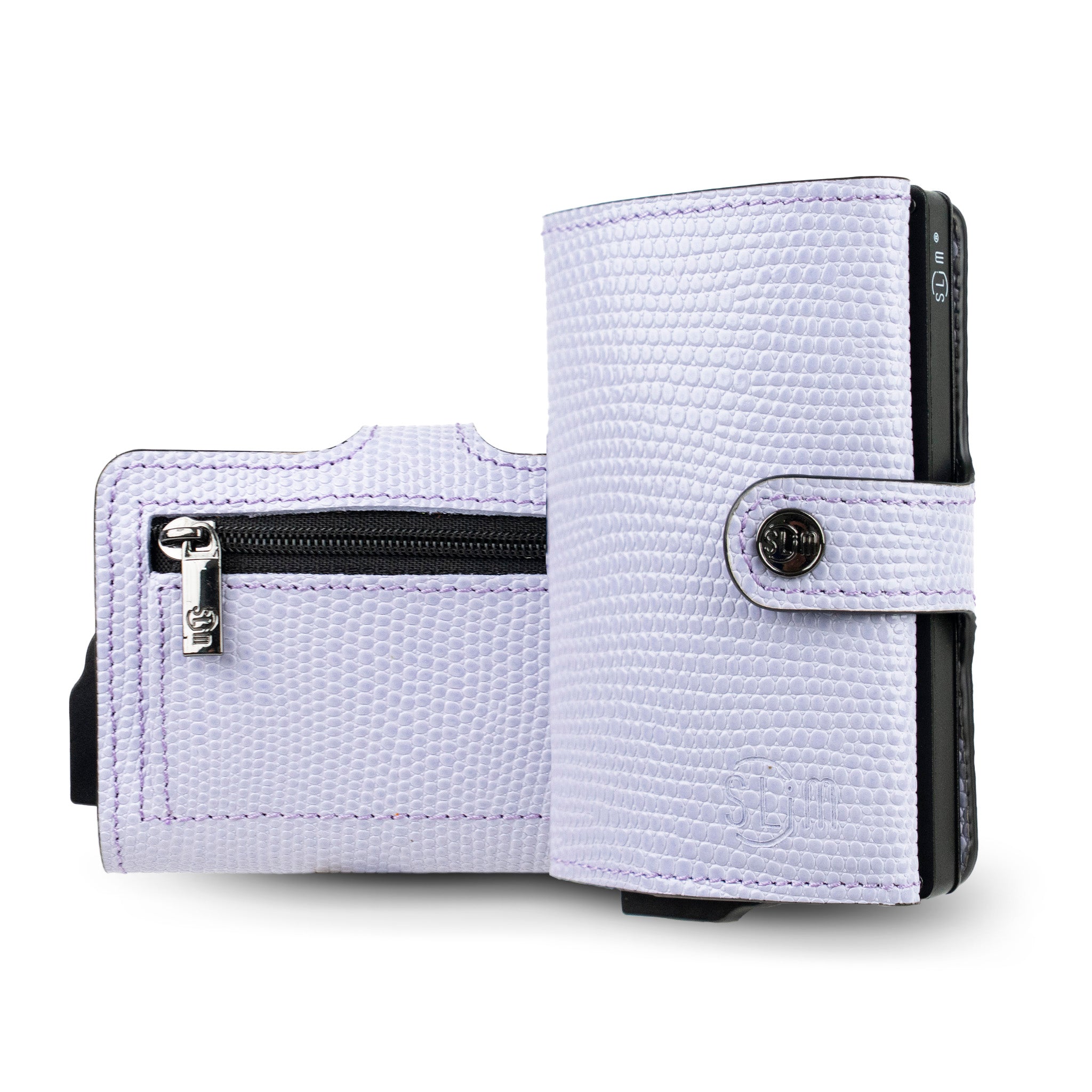 SLim Vera Pelle Portafoglio Tejus-S Nero RFID Antigraffio