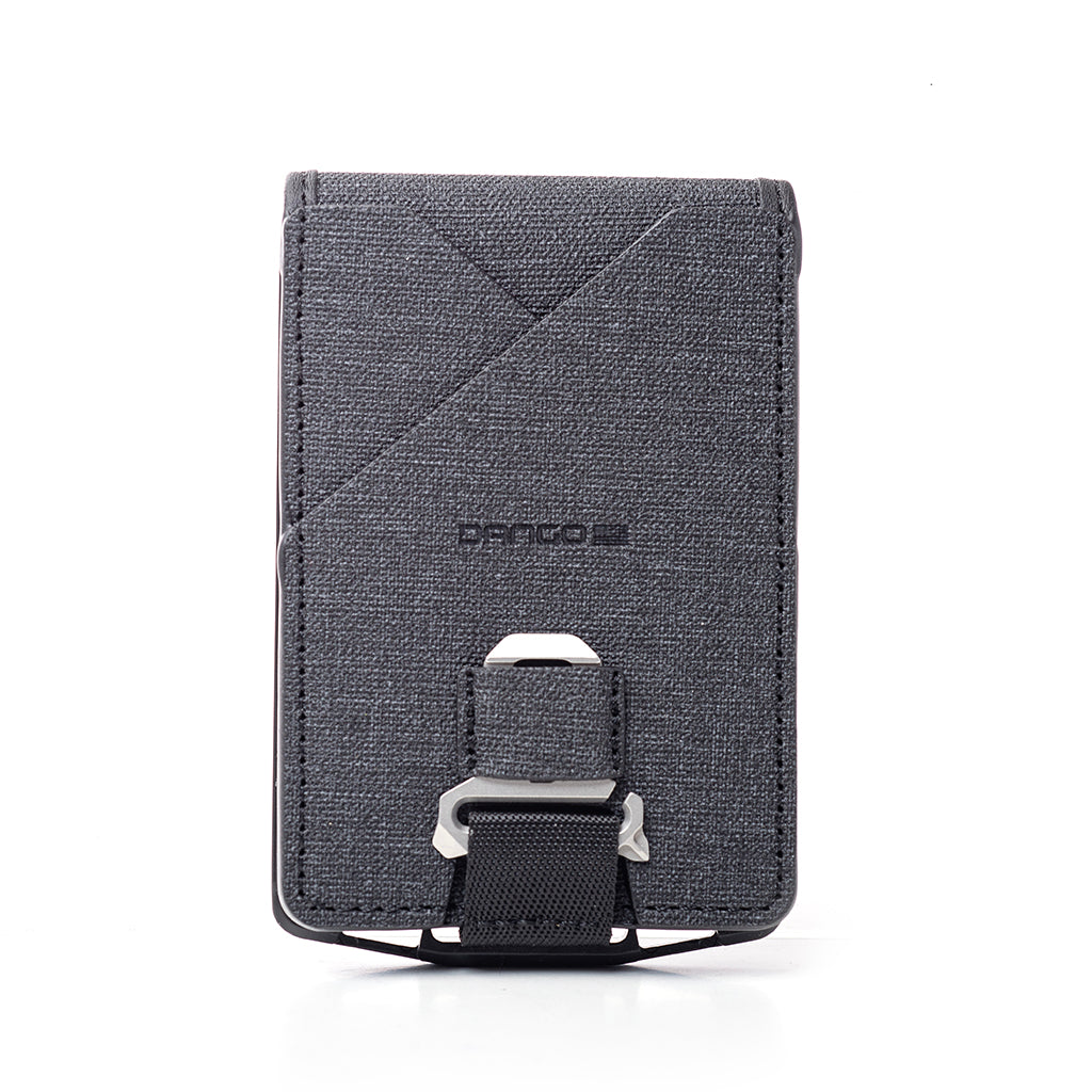 Dango M1 Lite Bifold portafoglio nero blackout RFID 13 carte