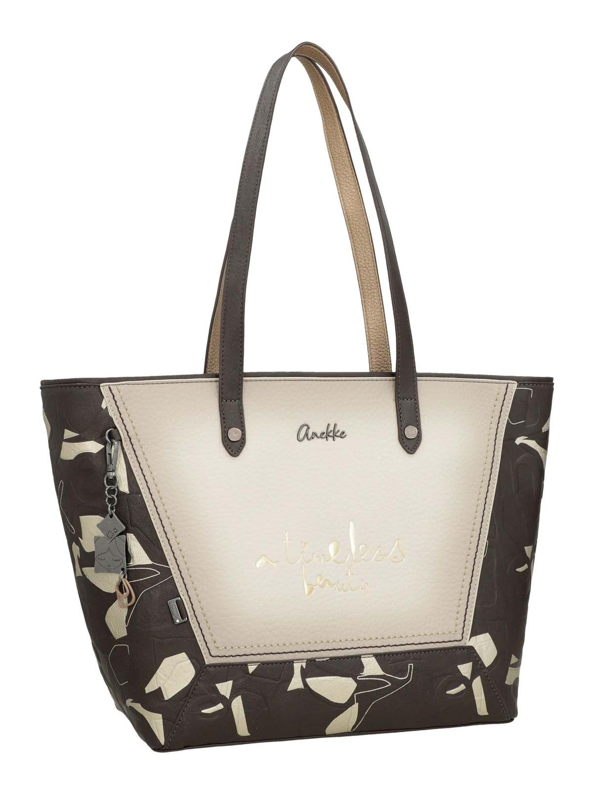 Anekke Bloom Tote stampa floreale shopper capiente