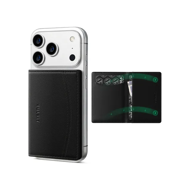 VULKIT Phone Case VPA121 portacarte telefono nero