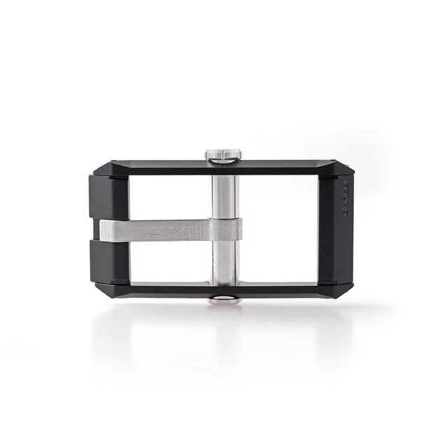 Dango Belt fibbia cintura alluminio nero jet