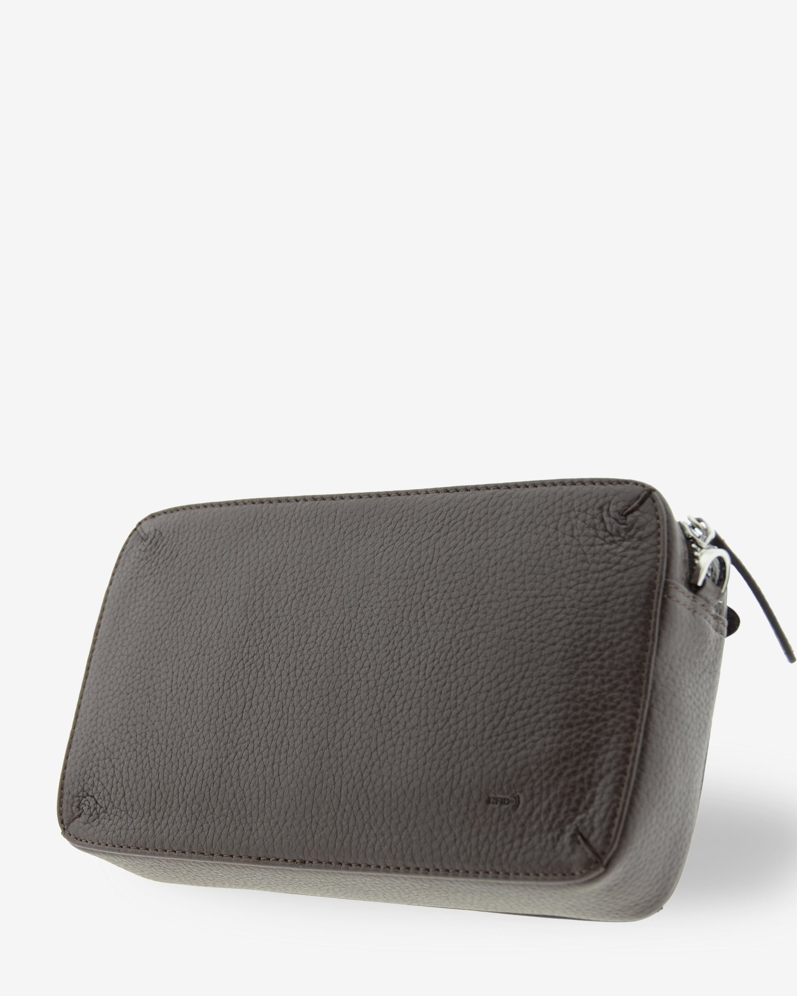 Adapell Nexo borsa tracolla pelle nero RFID orizzontale
