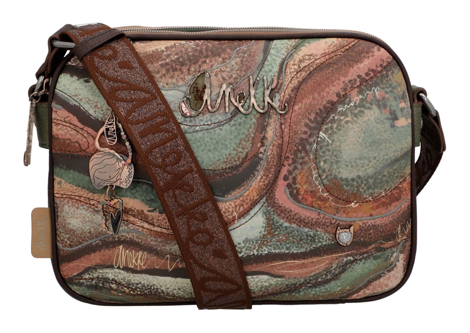 Anekke Outer borsa tracolla 3 scomparti 25 cm