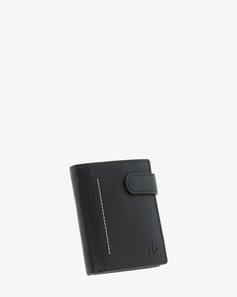 Adapell Maxwell 1655 portafoglio uomo pelle nero RFID