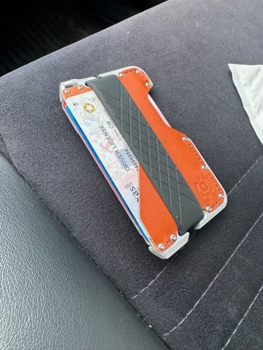 Dango D01 Dapper portafoglio marrone pelle RFID 12 carte
