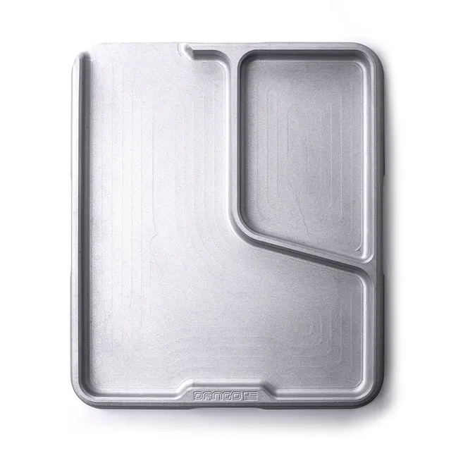 Dango Side Tray svuotatasche alluminio 2 scomparti