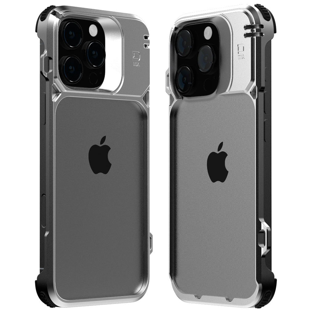 Dango Adapt Covert Case cover iPhone 16 Pro Max Satin Silver