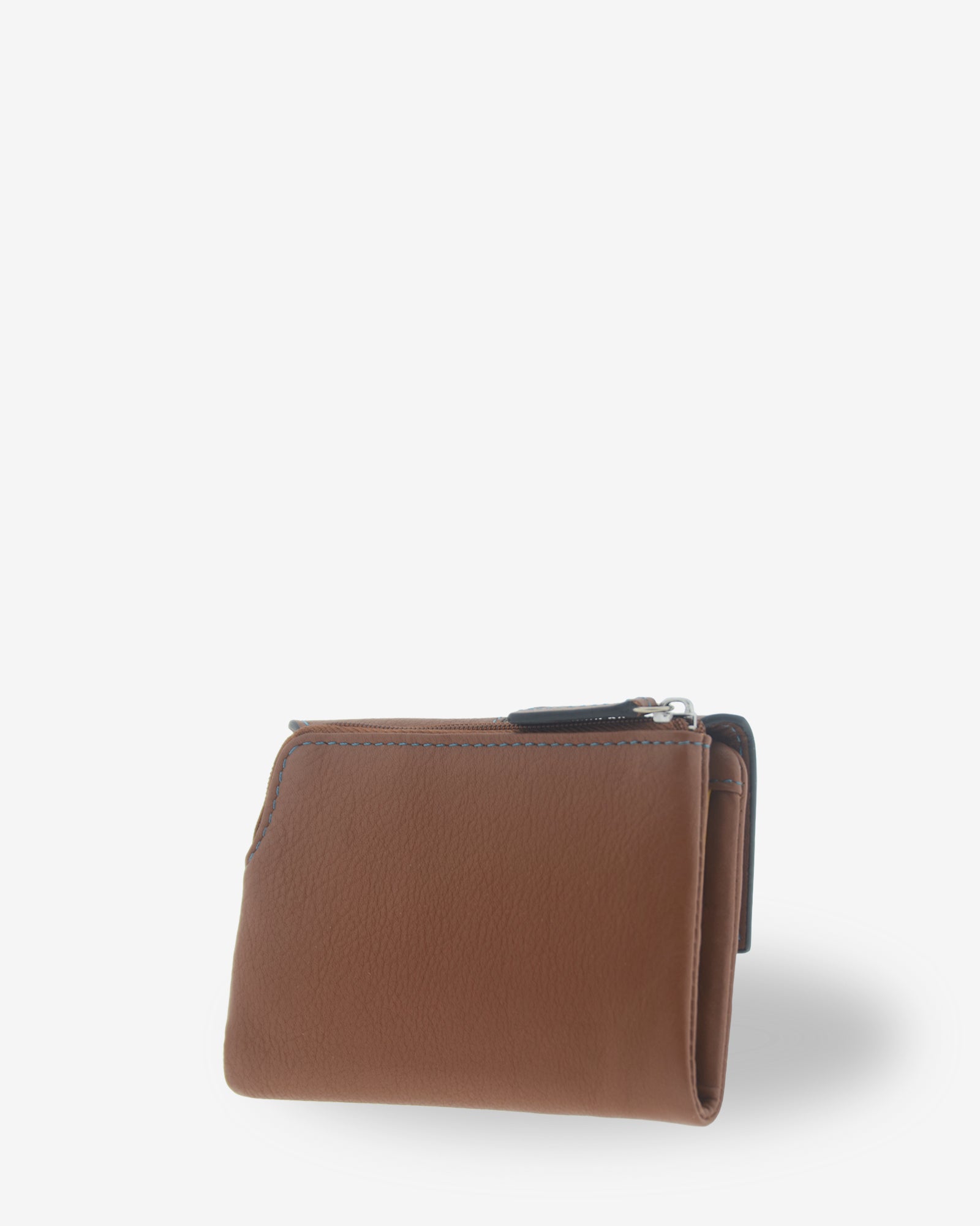 Adapell Atelier portafoglio donna pelle caramel 6 carte RFID