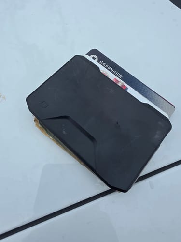 Dango SK1 Slide Kick portafoglio alluminio Jet Black titanio