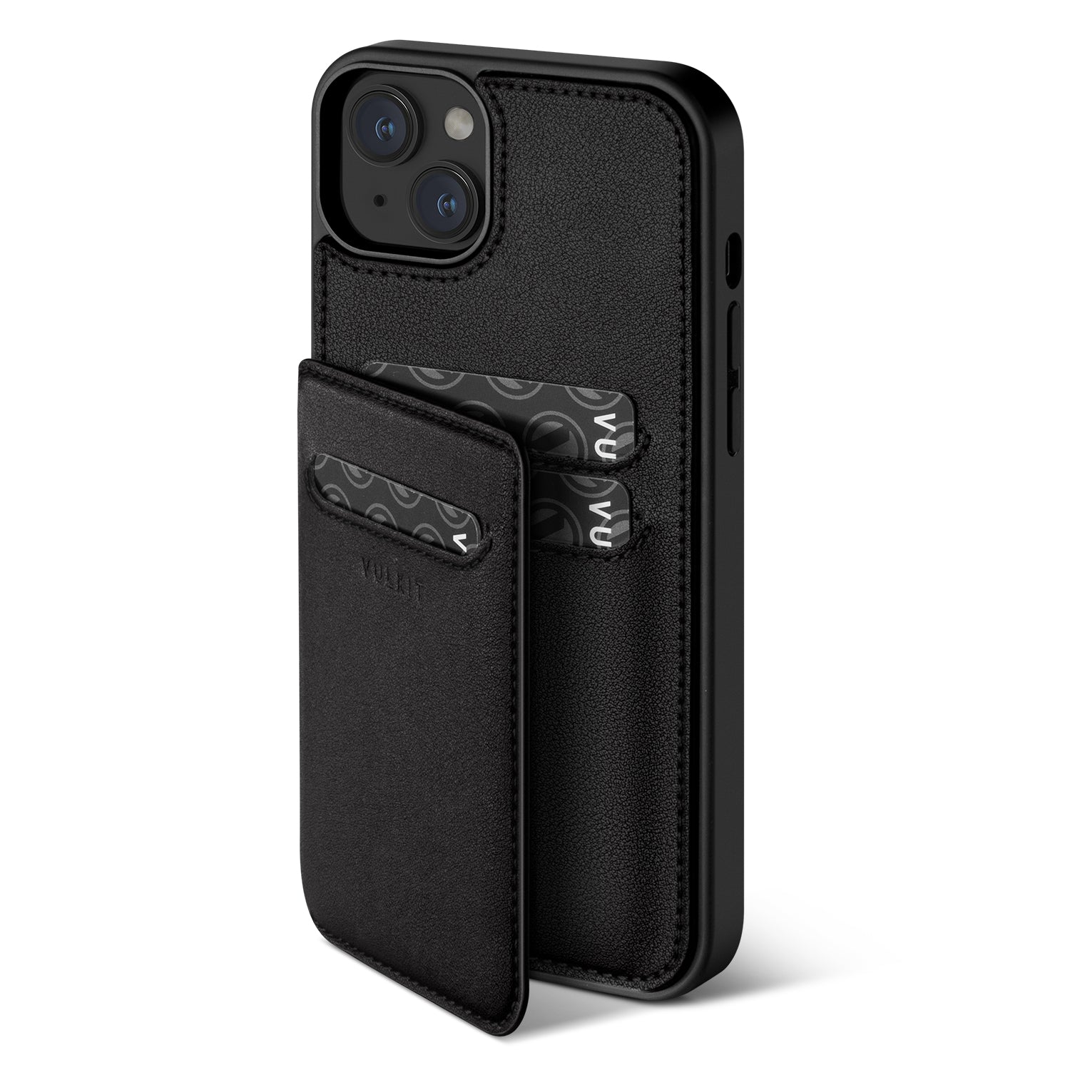 VULKIT VPA107 Cover iPhone 14 Plus Nera Portacarte