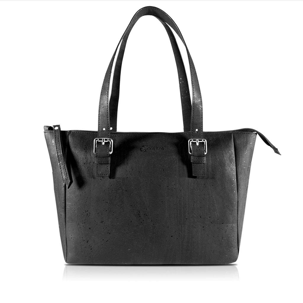Corkor Bags Borsa a Mano e Tracolla Sughero Rustico