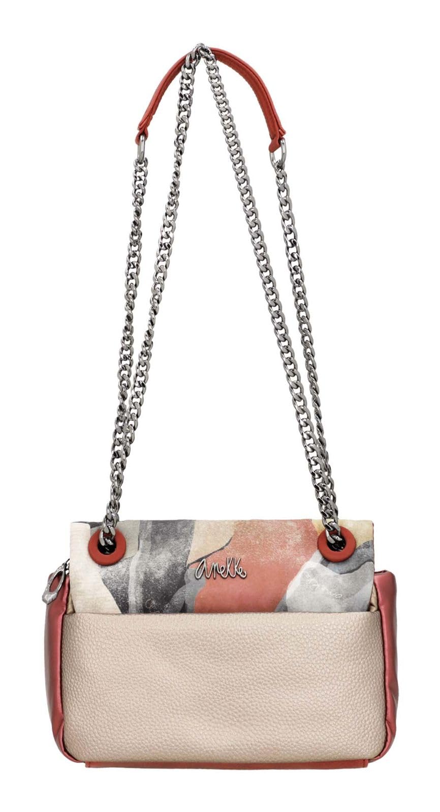 Anekke Nature Imaginary Borsa a Tracolla con Patta 22 cm