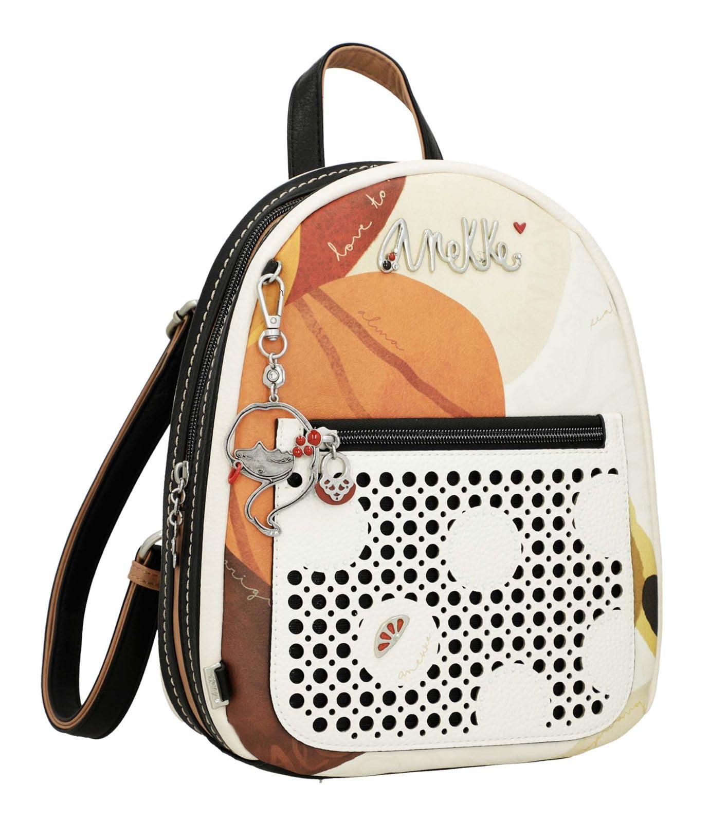 Anekke Alma Lunares zaino multicolor 24x30x8,5 cm