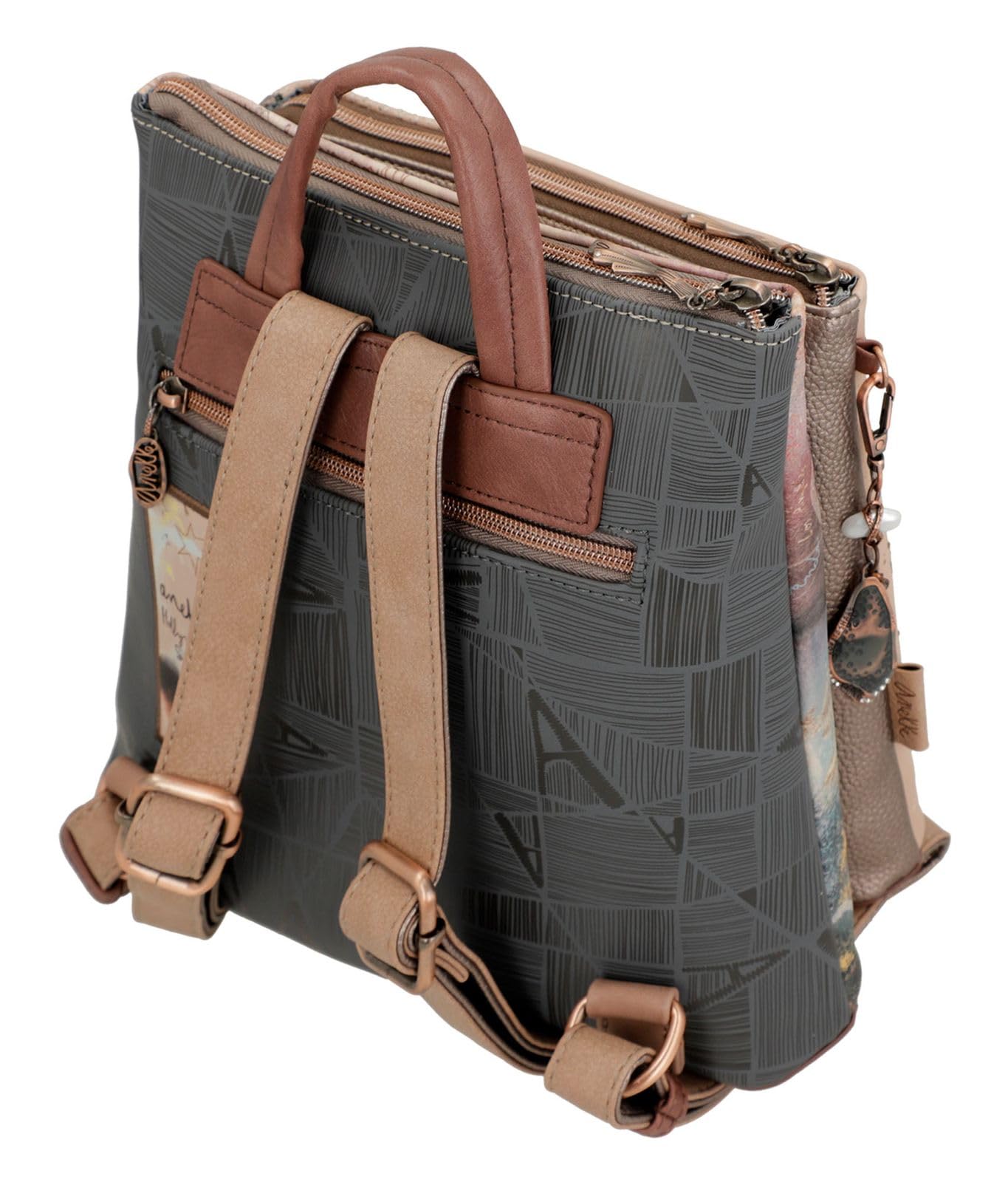 Anekke Hollywood Backpack Zaino Donna Multicolor