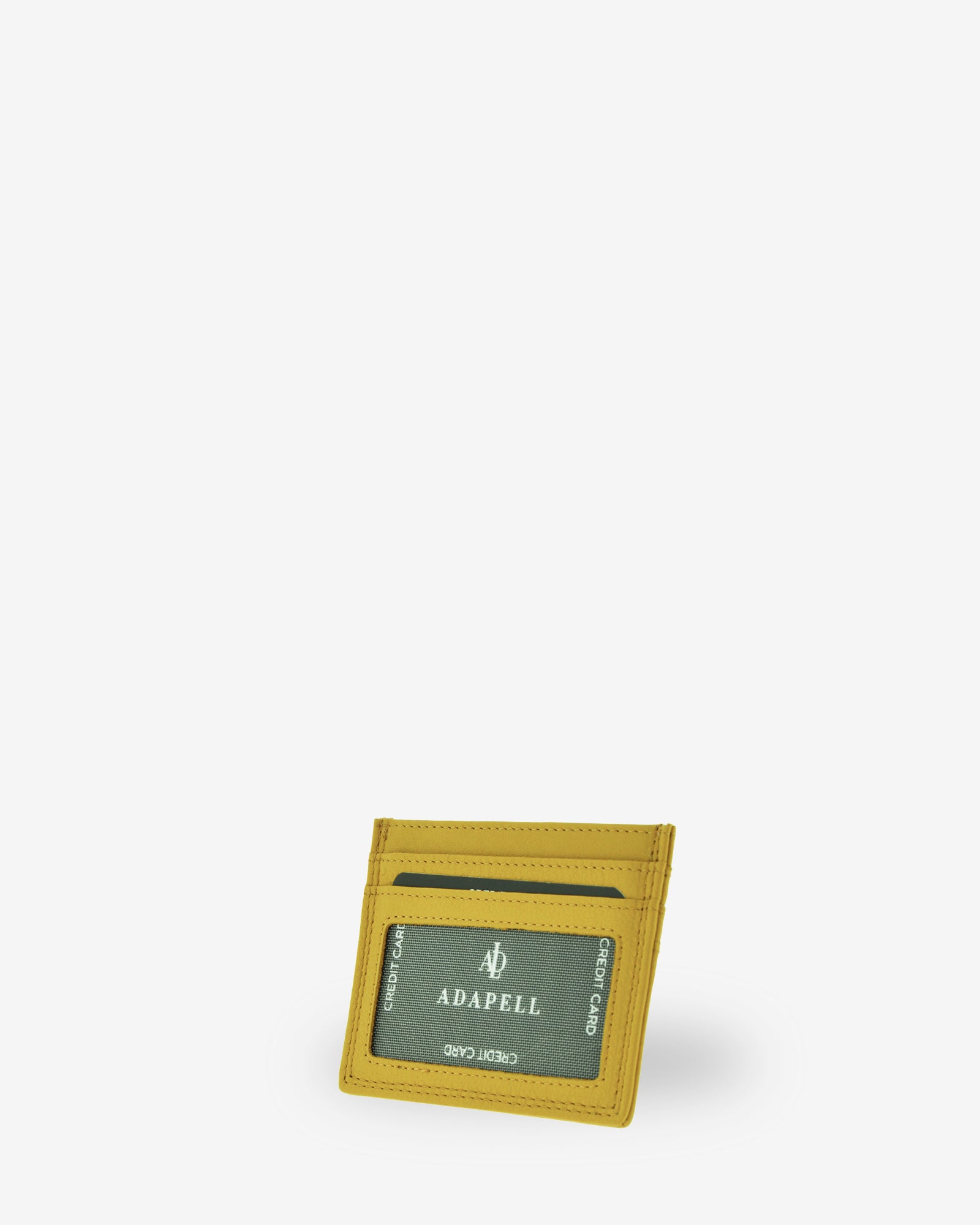 Adapell 8020 portacarte nero pelle slim 5 carte ID