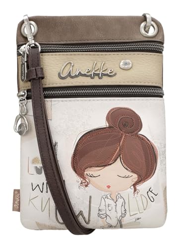 Anekke Sophia Mini Borsa a Tracolla Donna Stampa Geometrica