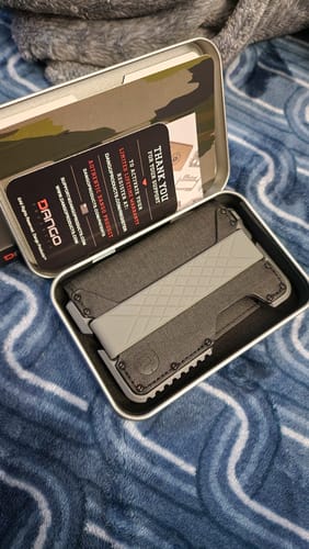 Dango T01 Tactical Spec-Ops portafoglio DTEX bifold Blackout