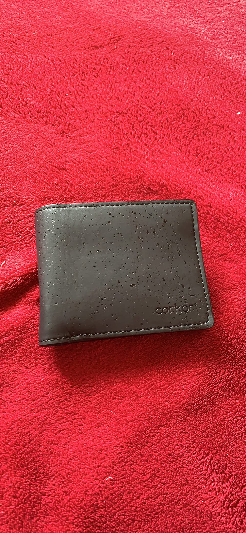 Corkor Wallets portafoglio sughero marrone chiaro RFID