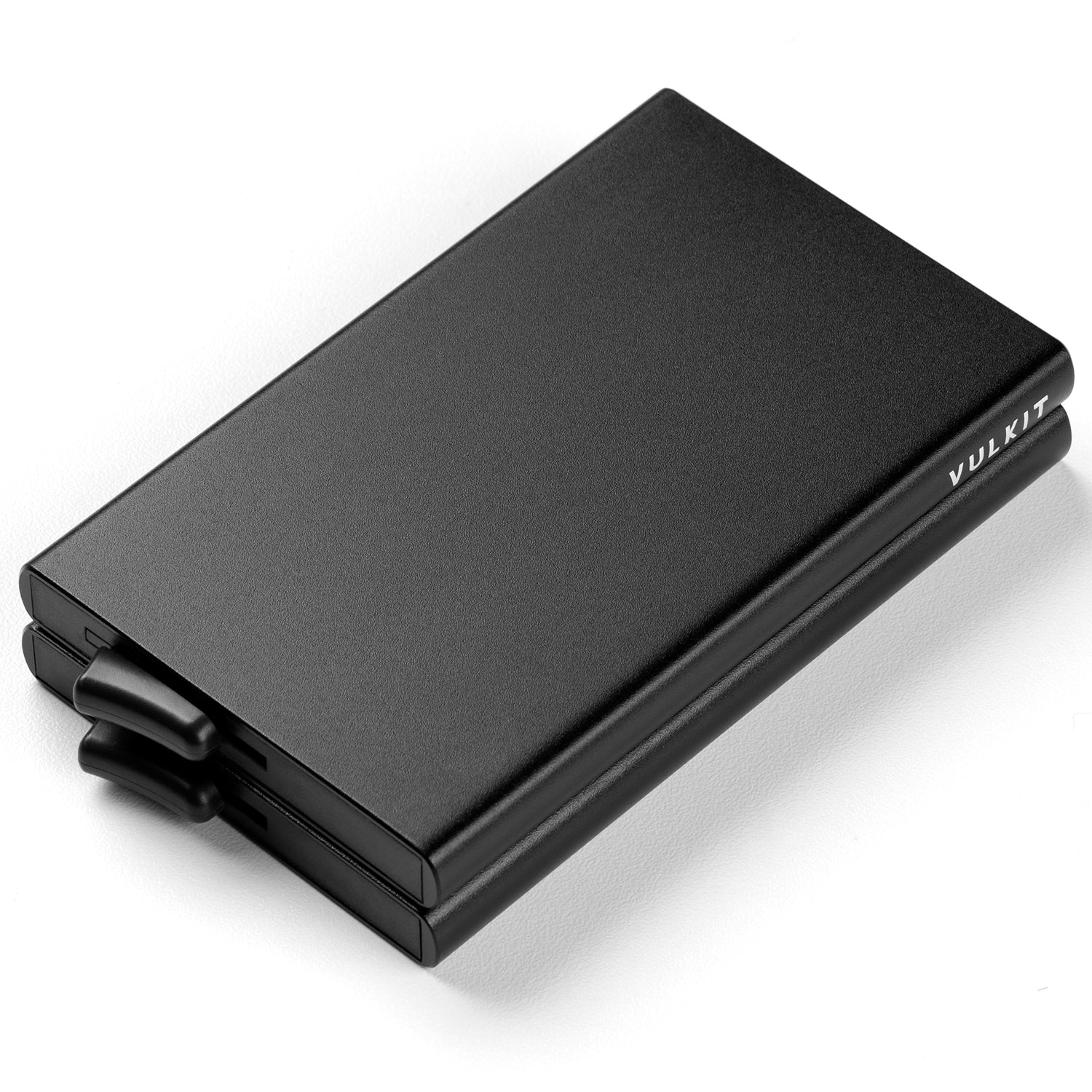 VULKIT VC102 Portacarte Alluminio Nero 10 Carte
