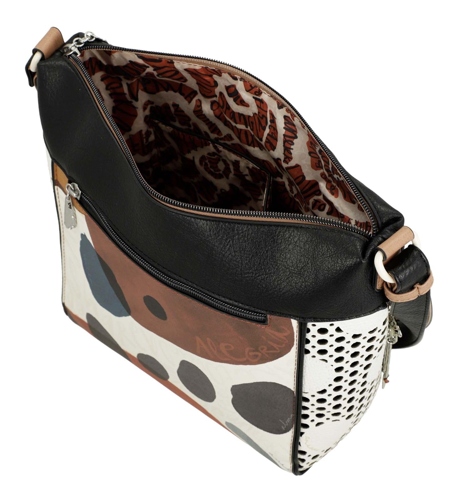 Anekke Alma crossbody tracolla 30x27 donna scomparti