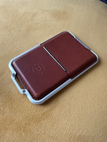 Dango Adapt MagSafe Wallet portafoglio Whiskey Brown 4 carte