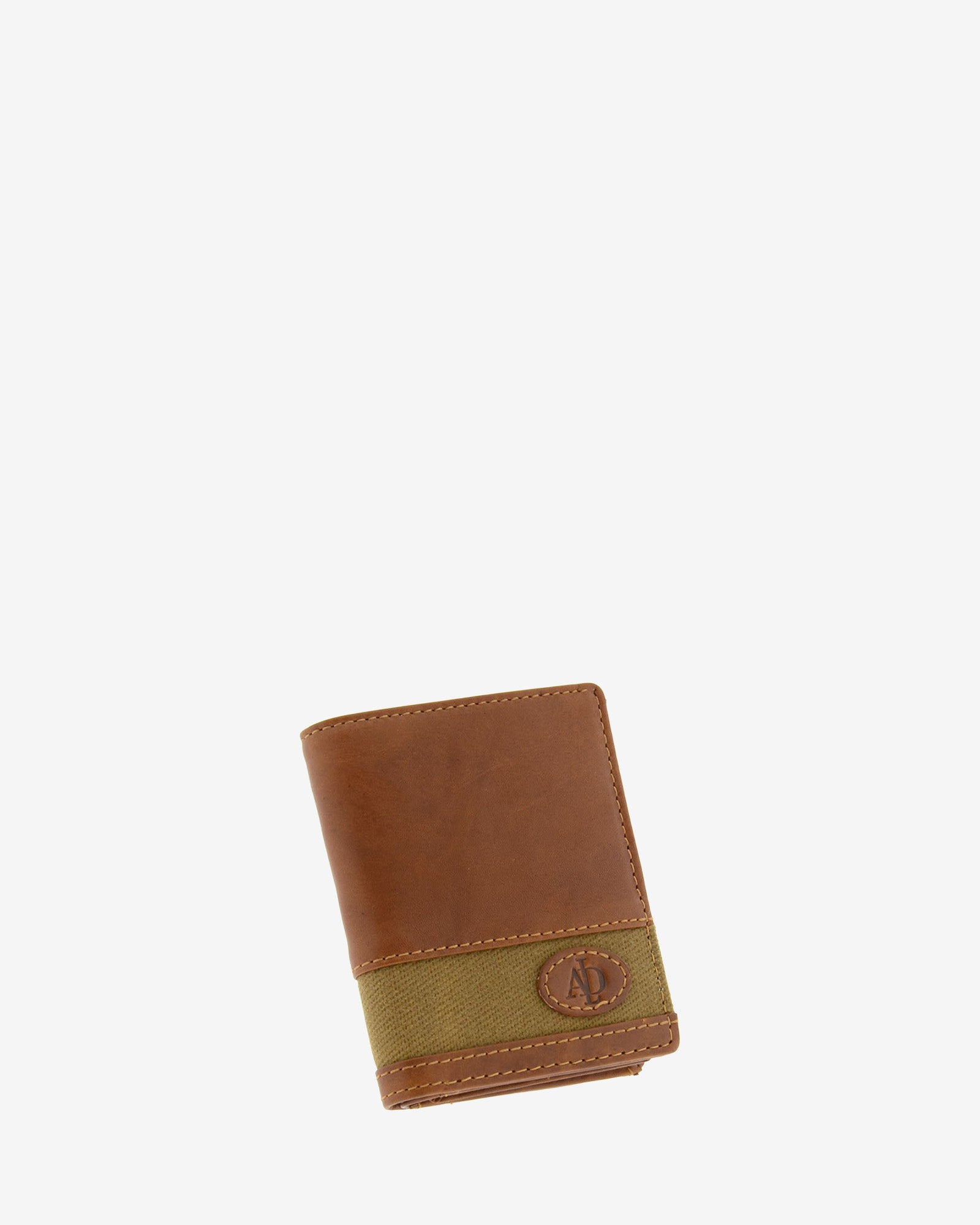 Adapell Range 1618 portafoglio uomo cuoio RFID canvas