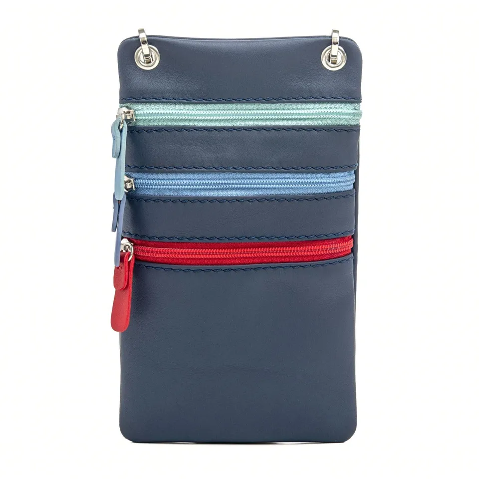 Mywalit Milano Travel Neck Purse Tracolla Pelle Royal