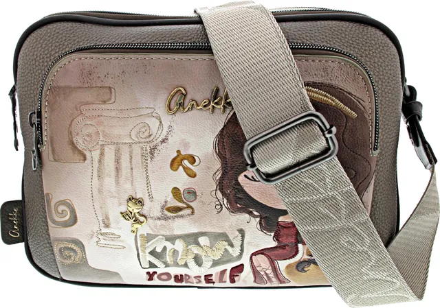 Anekke Muse Borsa a Tracolla Tasca Frontale Grecia