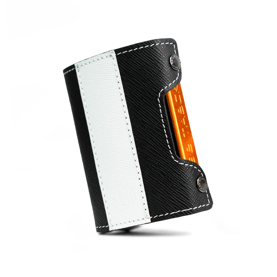SLim Be Tasck Portafoglio Bicolor Bianconero