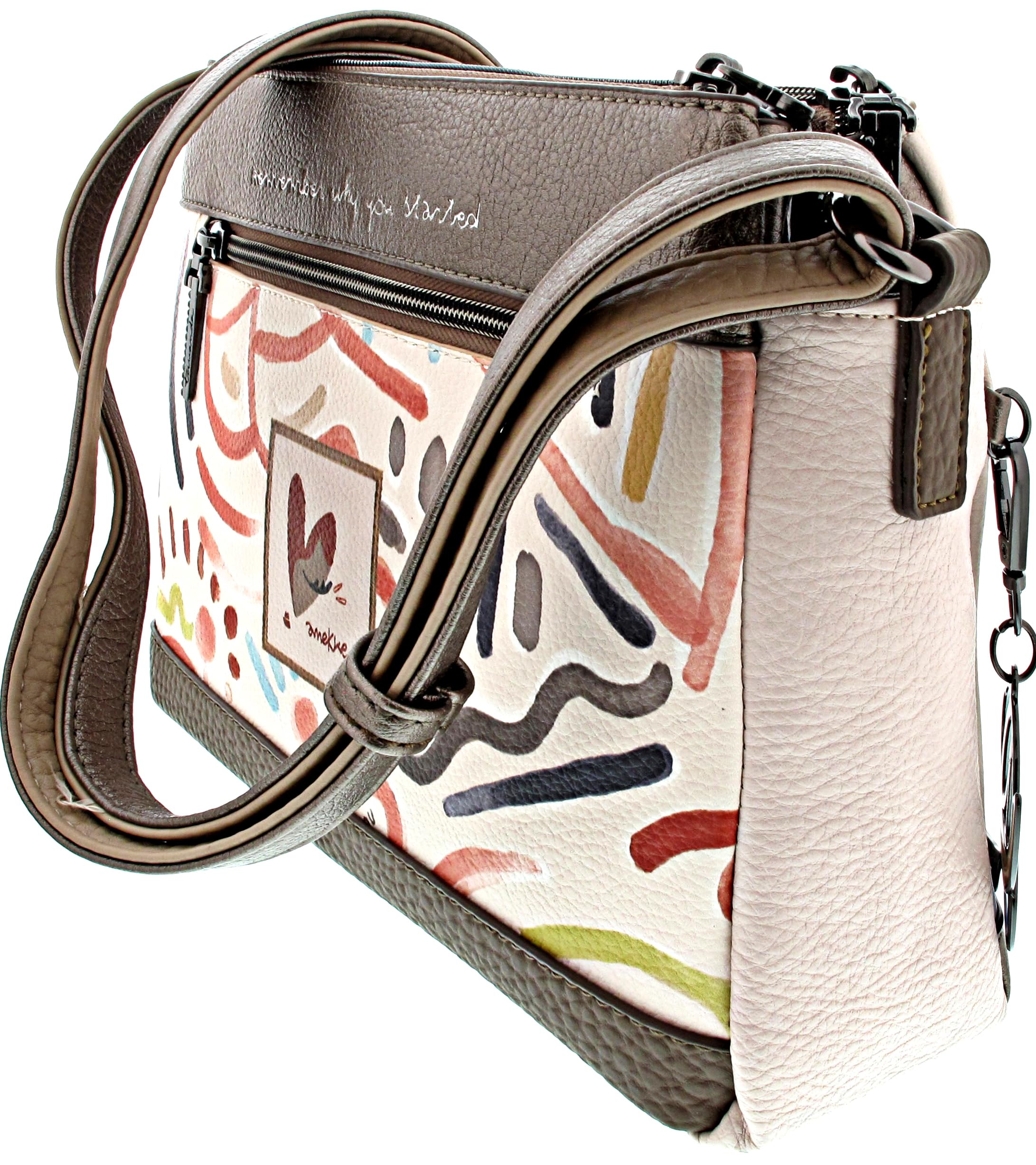 Anekke Olympia Borsa Tracolla Donna Ricamata