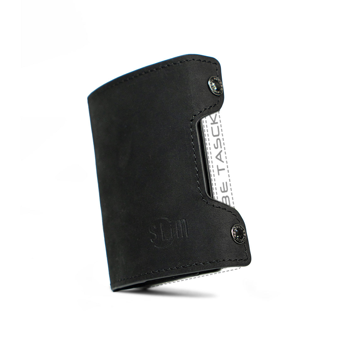 SLim Be Tasck Cover Pelle Crazy Horse Nero