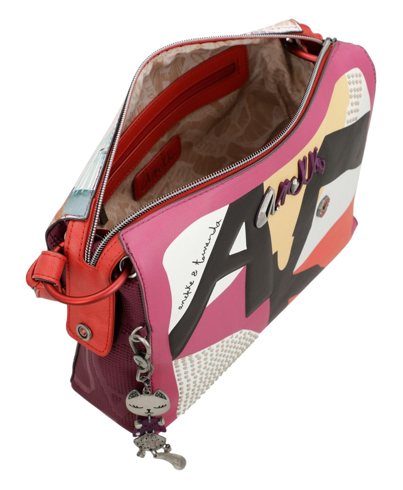 Anekke Fashion borsa a tracolla rettangolare 28x22 cm