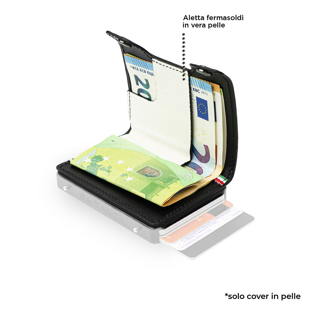 Cover Pelle Be Tasck Cover Saffiano Bianco Pelle