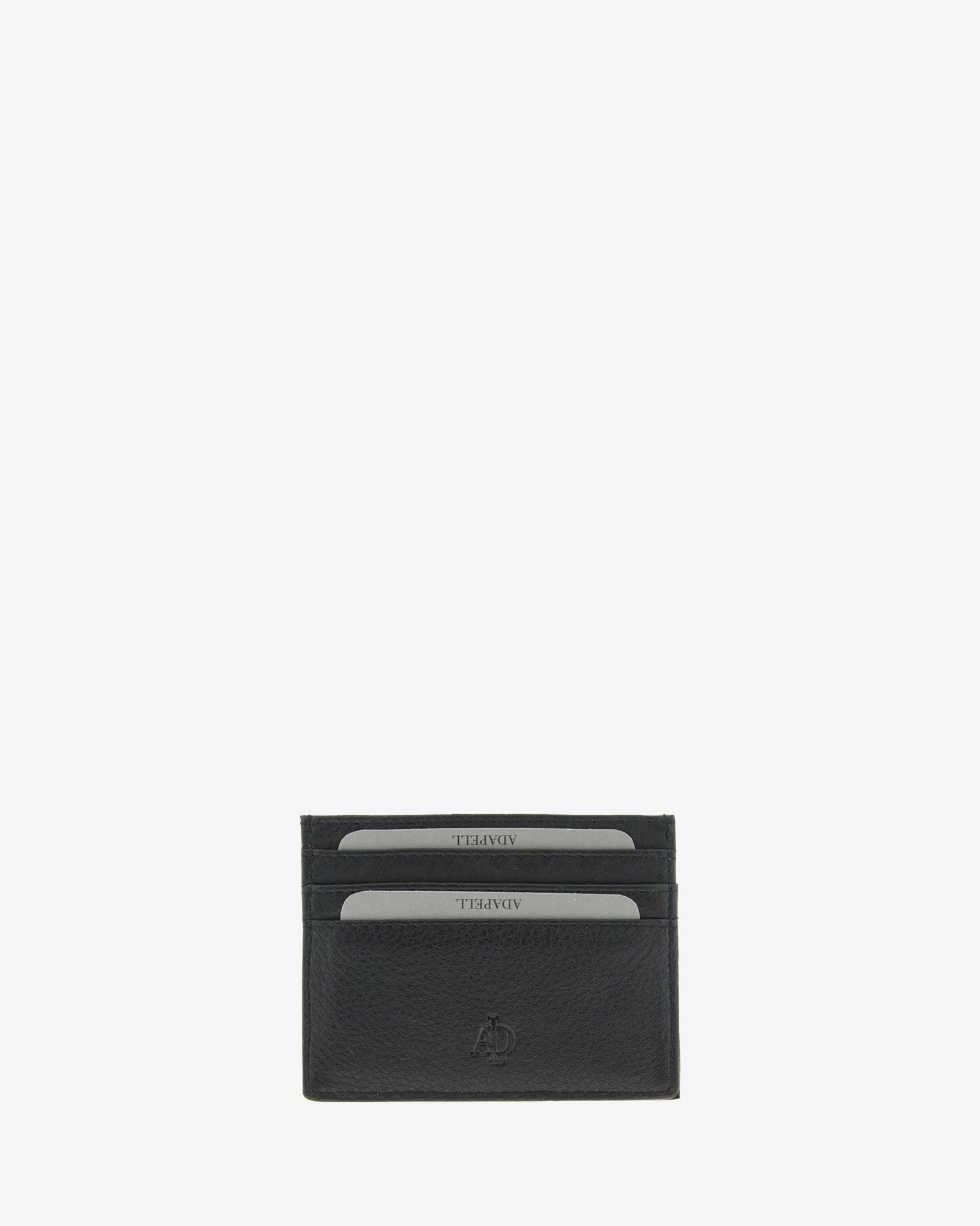 Adapell 8020 portacarte nero pelle slim 5 carte ID