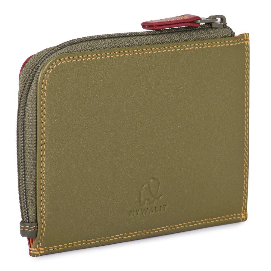 Mywalit Milano Zip Round Portafoglio Lucca Pelle