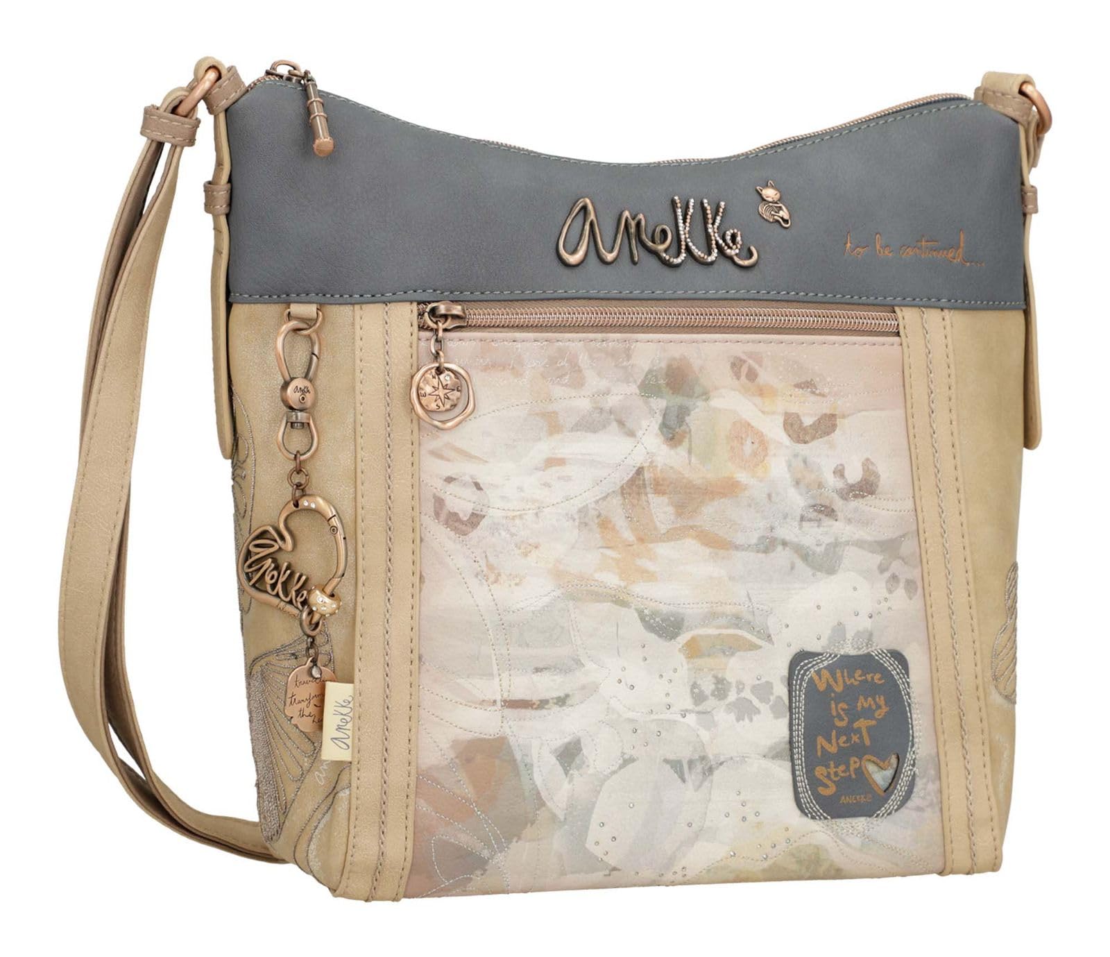 Anekke Stories tracolla piatta 30 cm con scomparti