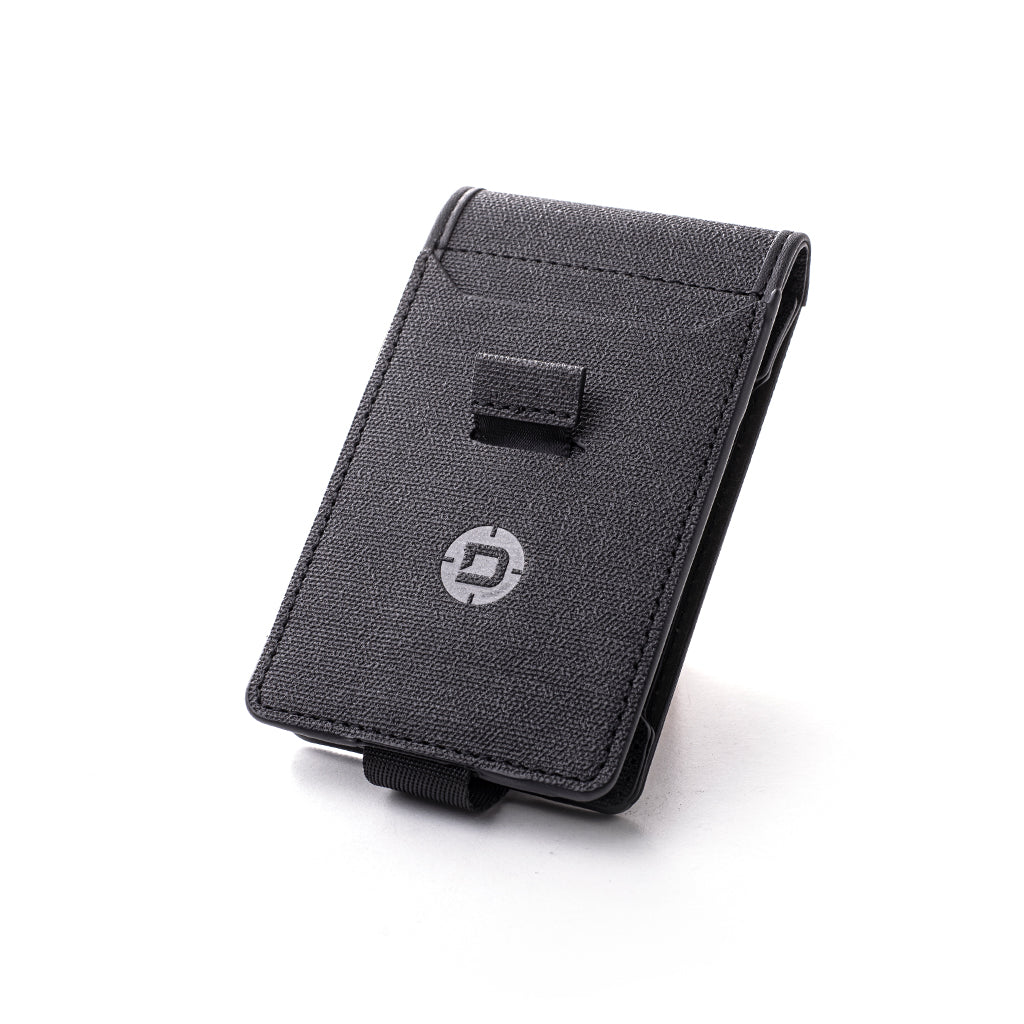 Dango A10 DTEX Bifold Pull Pocket Adapter portafoglio grigio RFID