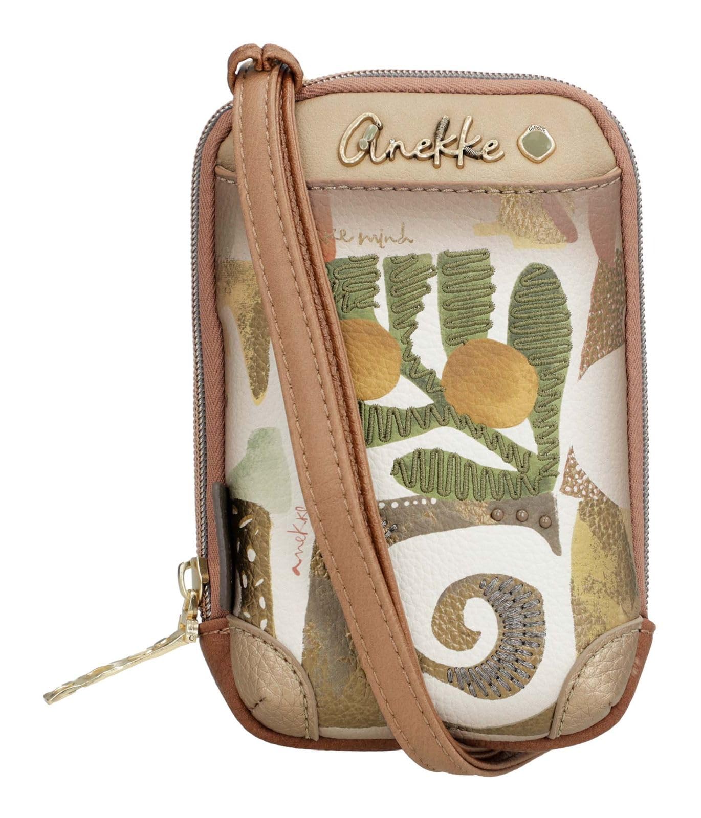 Anekke Amphora Mini borsa a tracolla stampa argilla
