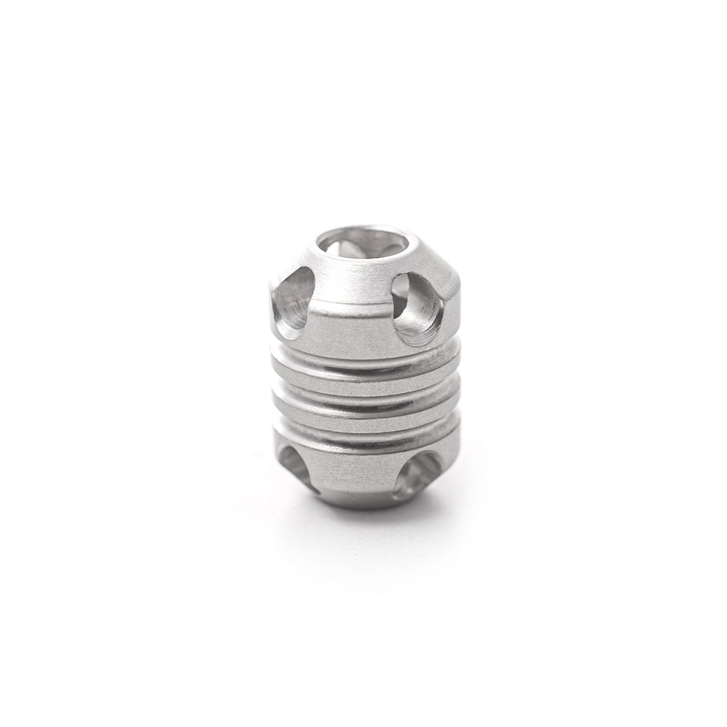 Dango Capsules EDC Bead perlina paracord argento satinato
