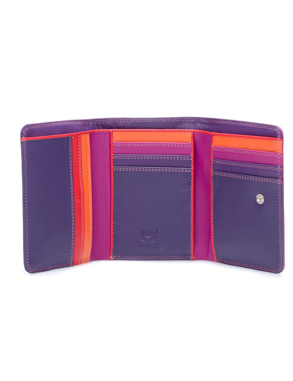 Mywalit Milano 106-75 portafoglio pelle sangria multi