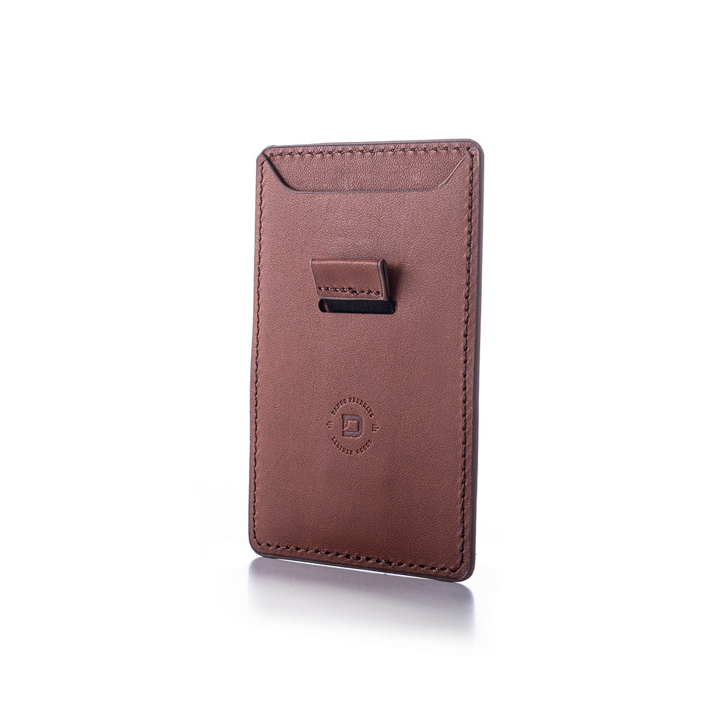Dango A10 Pull Pocket Adapter portacarte Whiskey Brown 4 carte