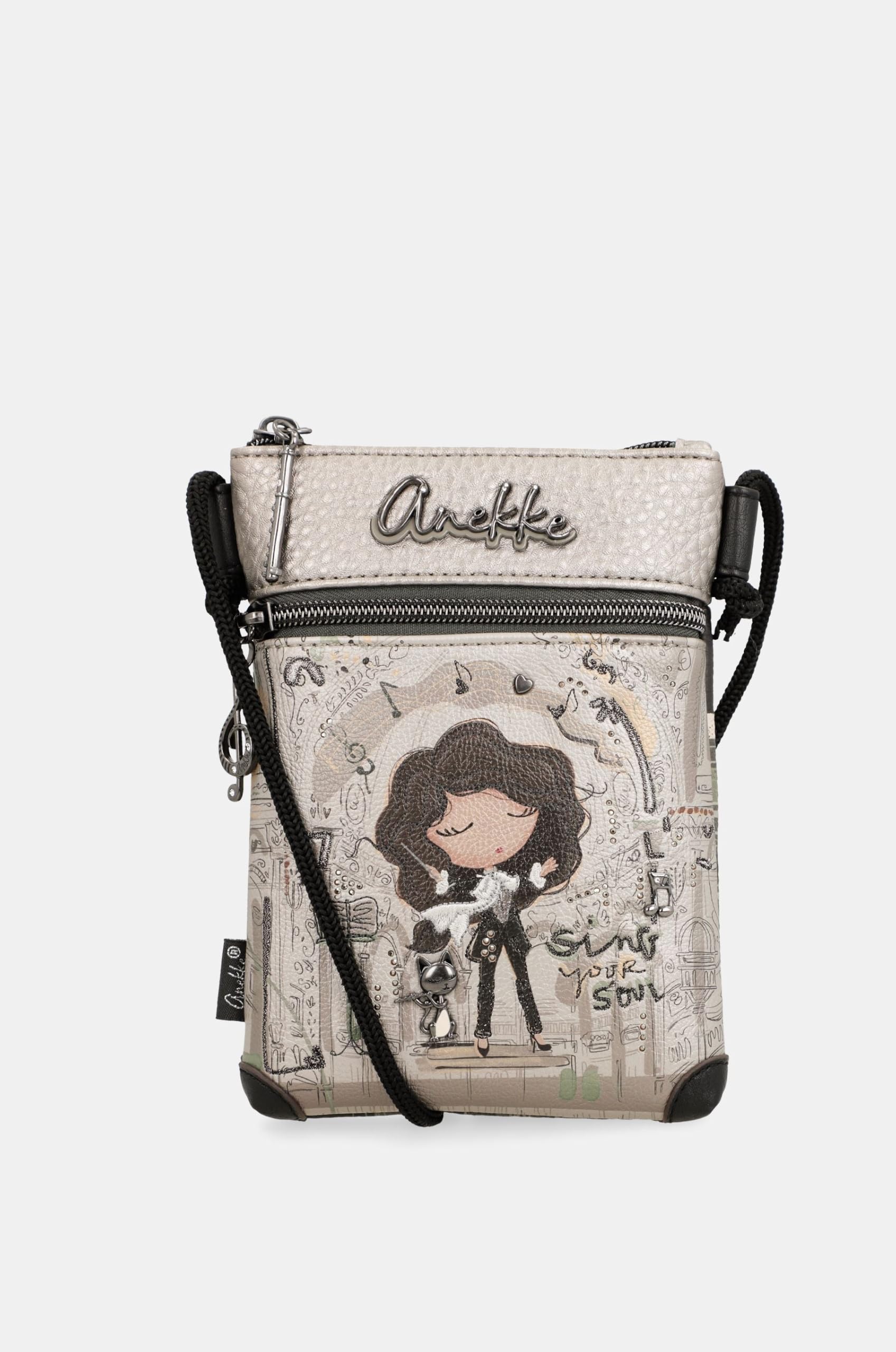 Anekke Orchestra Mini tracolla corda cotone regolabile