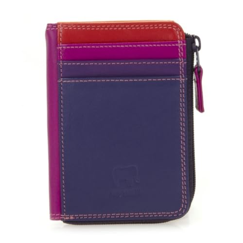 Mywalit Milano portamonete pelle sangria multi zip